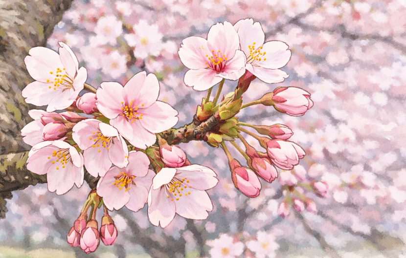桜開花のお知らせ🌸 | にかほ市観光協会